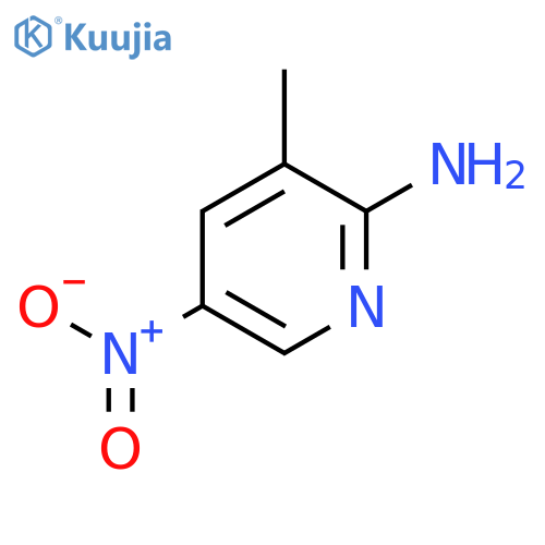 2-Amino-3-methyl-5-nitropyridine structure