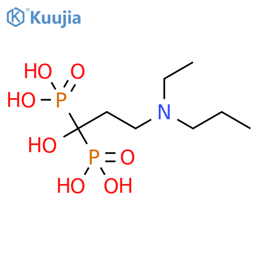 Phosphonic acid, [3-(ethylpropylamino)-1-hydroxypropylidene]bis- structure