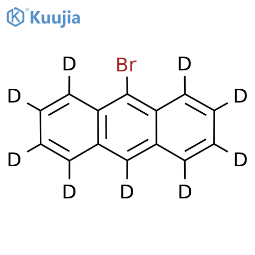 9-Bromo-1,2,3,4,5,6,7,8,10-nonadeuterioanthracene structure