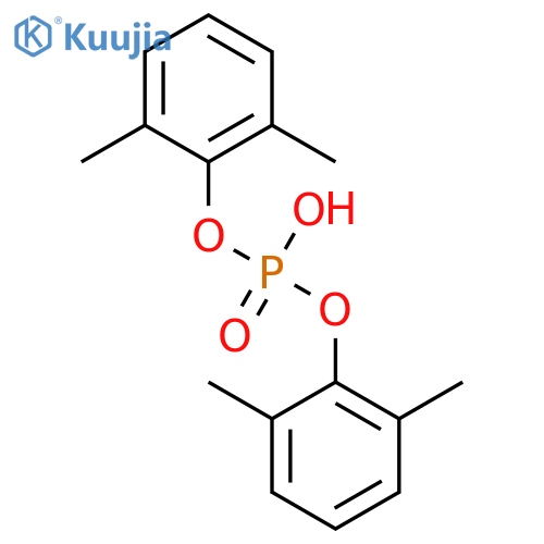 Phenol, 2,6-dimethyl-,1,1'-(hydrogen phosphate) structure