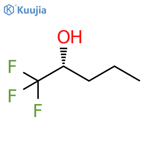(2R)-1,1,1-Trifluoropentan-2-ol structure