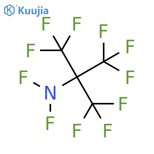 2-Propanamine, N,N,1,1,1,3,3,3-octafluoro-2-(trifluoromethyl)- structure
