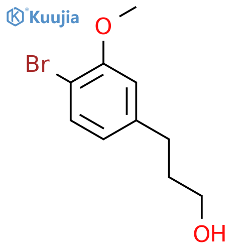 3-(4-Bromo-3-methoxyphenyl)propan-1-ol structure