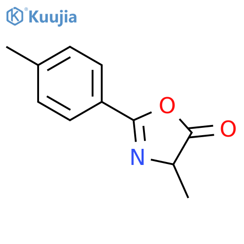 5(4H)-Oxazolone,4-methyl-2-(4-methylphenyl)- structure