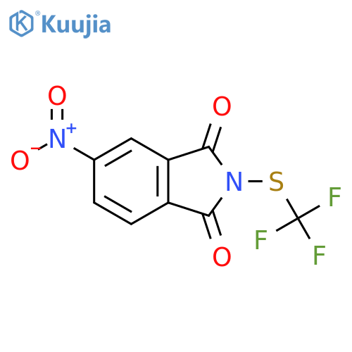 2-(Trifluoromethylthio)-5-nitroisoindoline-1,3-dione structure