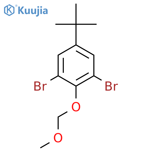1,3-Dibromo-5-(t-butyl)-2-(methoxymethoxy)benZene structure