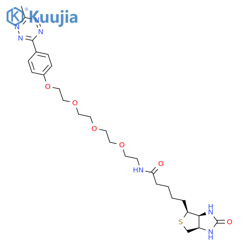 Biotin-PEG4-Methyltetrazine structure