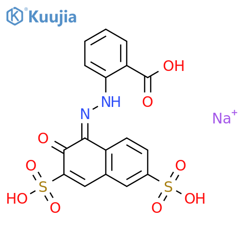 Acid Alizarin Red B structure