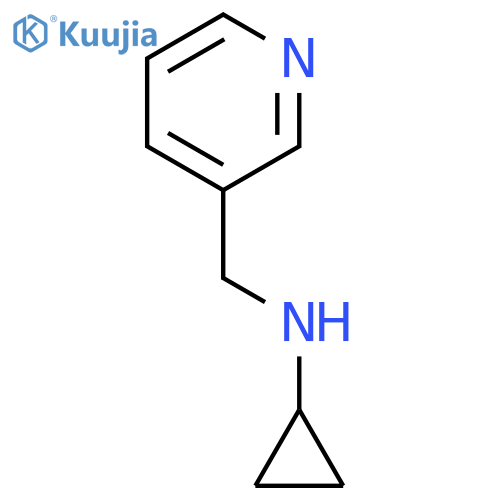 N-(Pyridin-3-ylmethyl)cyclopropanamine structure