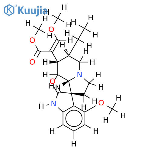 9,17-dimethoxy-2-oxo-corynox-16-ene-16-carboxylic acid methyl ester structure