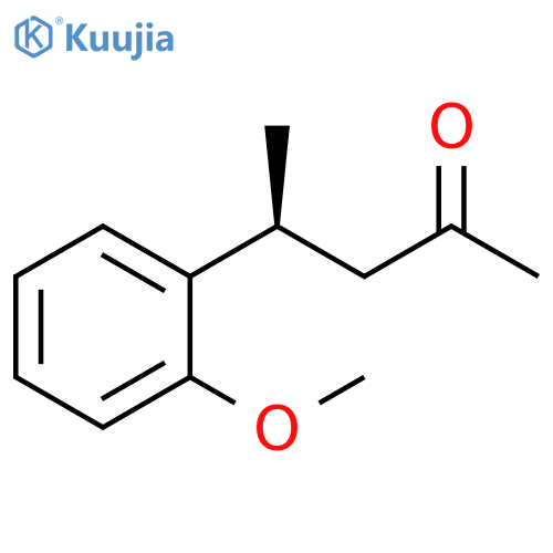 2-Pentanone, 4-(2-methoxyphenyl)-, (4S)- structure
