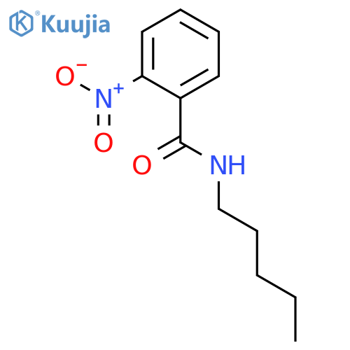 2-nitro-N-pentylbenzamide structure