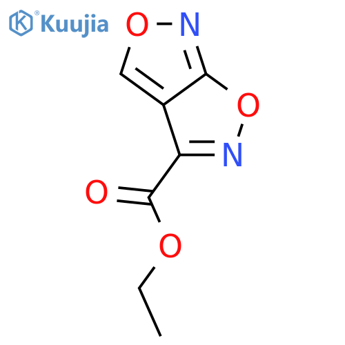 Isoxazolo[5,4-c]isoxazole-3-carboxylicacid, ethyl ester structure