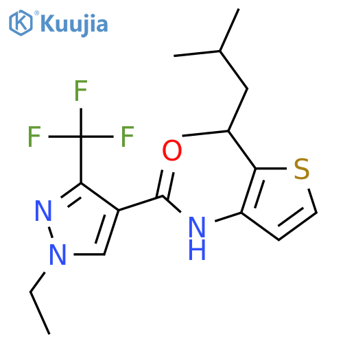 Penthiopyrad structure