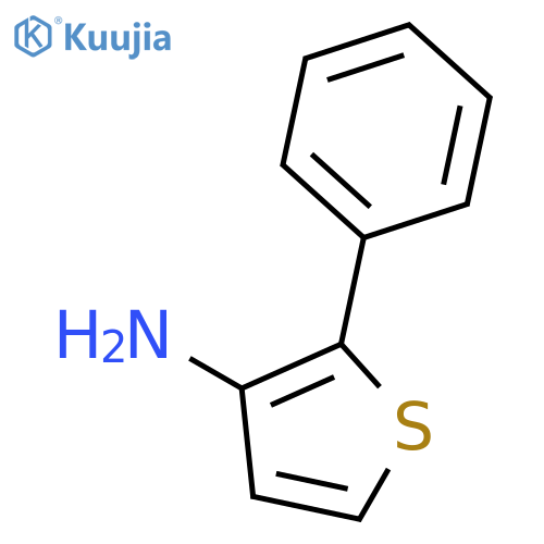 3-Thiophenamine,2-phenyl- structure