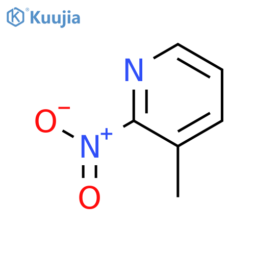 3-Methyl-2-nitropyridine structure