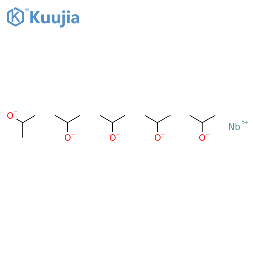 2-Propanol, niobium(5+)salt (9CI) structure
