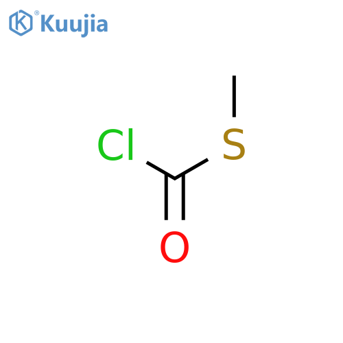 Carbonochloridothioicacid, S-methyl ester (9CI) structure