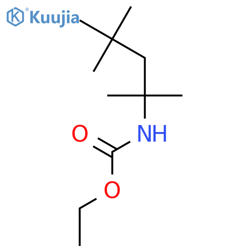 Ethyl tert-Octylcarbamate structure