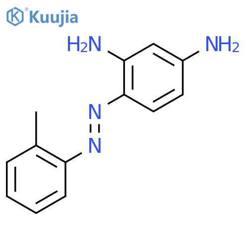 1,3-Benzenediamine, 4-[(2-methylphenyl)azo]- structure