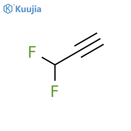 1-Propyne,3,3-difluoro- (9CI) structure