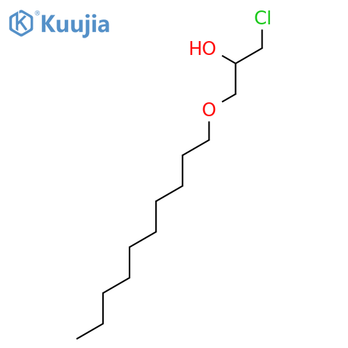 2-Propanol, 1-chloro-3-(decyloxy)- structure