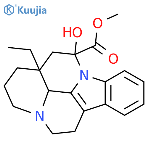 (3R,14S,16S)-Vincamine structure