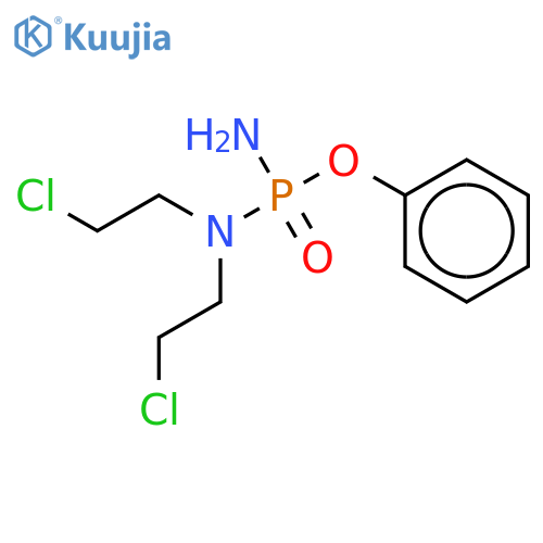 N,N-Bis(2-chloroethyl)-phosphorodiamidic Acid Phenyl Ester structure