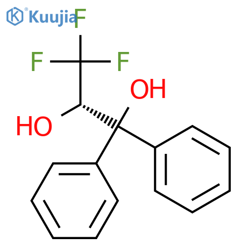 1,2-Propanediol, 3,3,3-trifluoro-1,1-diphenyl-, (S)- structure