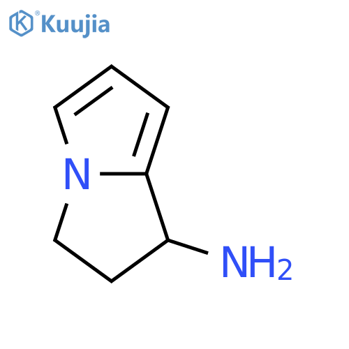 1H-Pyrrolizin-1-amine,2,3-dihydro- structure