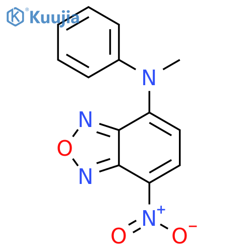 2,1,3-Benzoxadiazol-4-amine, N-methyl-7-nitro-N-phenyl- structure