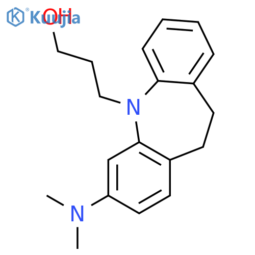 5H-Dibenz[b,f]azepine-5-propanol, 3-(dimethylamino)-10,11-dihydro- structure
