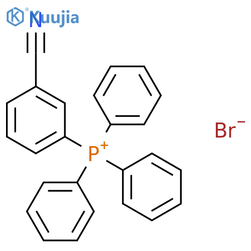 Phosphonium, (3-cyanophenyl)triphenyl-, bromide structure