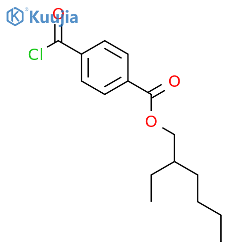 2-Ethylhexyl 4-(chlorocarbonyl)benzoate structure