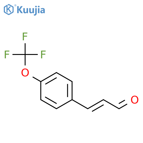 3-(4-(Trifluoromethoxy)phenyl)acrylaldehyde structure
