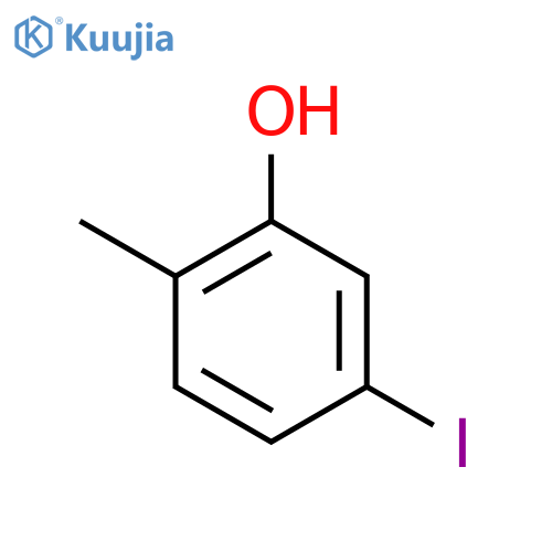 5-Iodo-2-methylphenol structure