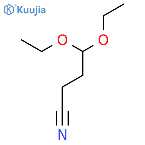 3-Cyanopropionaldehyde Diethyl Acetal structure
