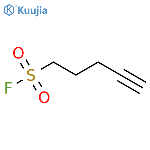4-Pentyne-1-sulfonyl fluoride structure