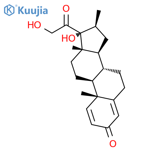 16β-Methyl-17α,21-Dihydroxypregna-1,4-diene-3,20-dione structure