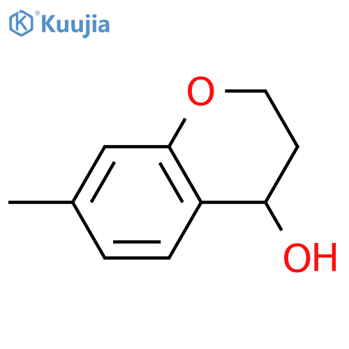 7-methyl-3,4-dihydro-2H-chromen-4-ol structure