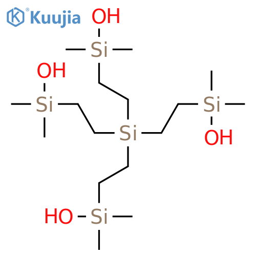 Silanol, (silanetetrayltetra-2,1-ethanediyl)tetrakis[dimethyl- (9CI) structure