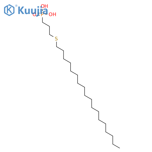 [3-(Octadecylsulfanyl)propyl]phosphonic acid structure