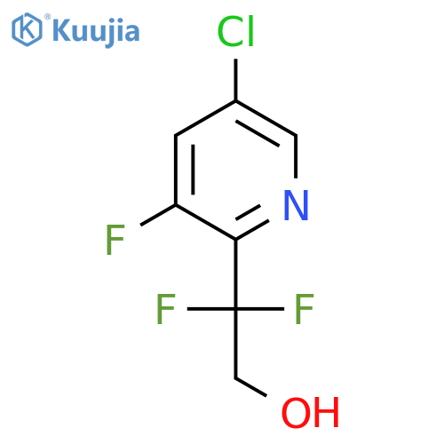 2-(5-Chloro-3-fluoropyridin-2-yl)-2,2-difluoroethanol structure