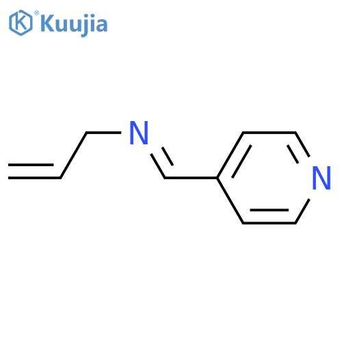 2-Propen-1-amine,N-(4-pyridinylmethylene)-, (E)- (9CI) structure