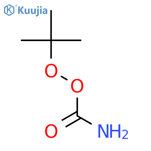 Carbamoperoxoic acid,1,1-dimethylethyl ester (9CI) structure