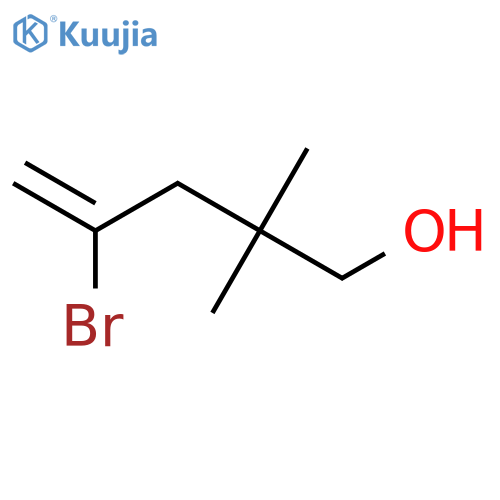 4-Penten-1-ol, 4-bromo-2,2-dimethyl- structure