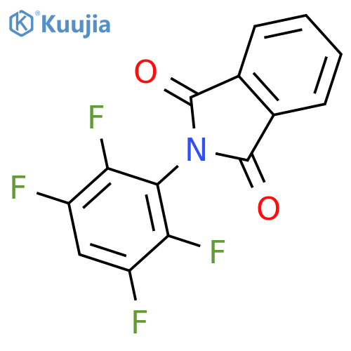 1H-Isoindole-1,3(2H)-dione, 2-(2,3,5,6-tetrafluorophenyl)- structure