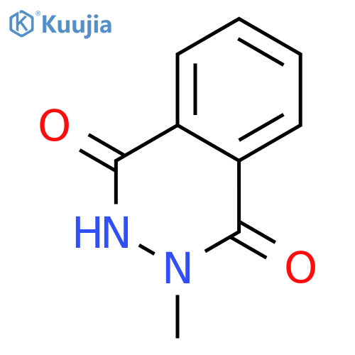 2-methyl-1,2,3,4-tetrahydrophthalazine-1,4-dione structure