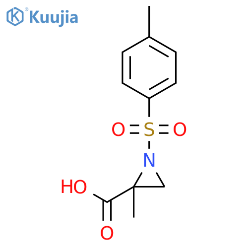 2-Aziridinecarboxylic acid, 2-methyl-1-[(4-methylphenyl)sulfonyl]- structure