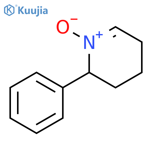 Pyridine, 2,3,4,5-tetrahydro-2-phenyl-, 1-oxide structure